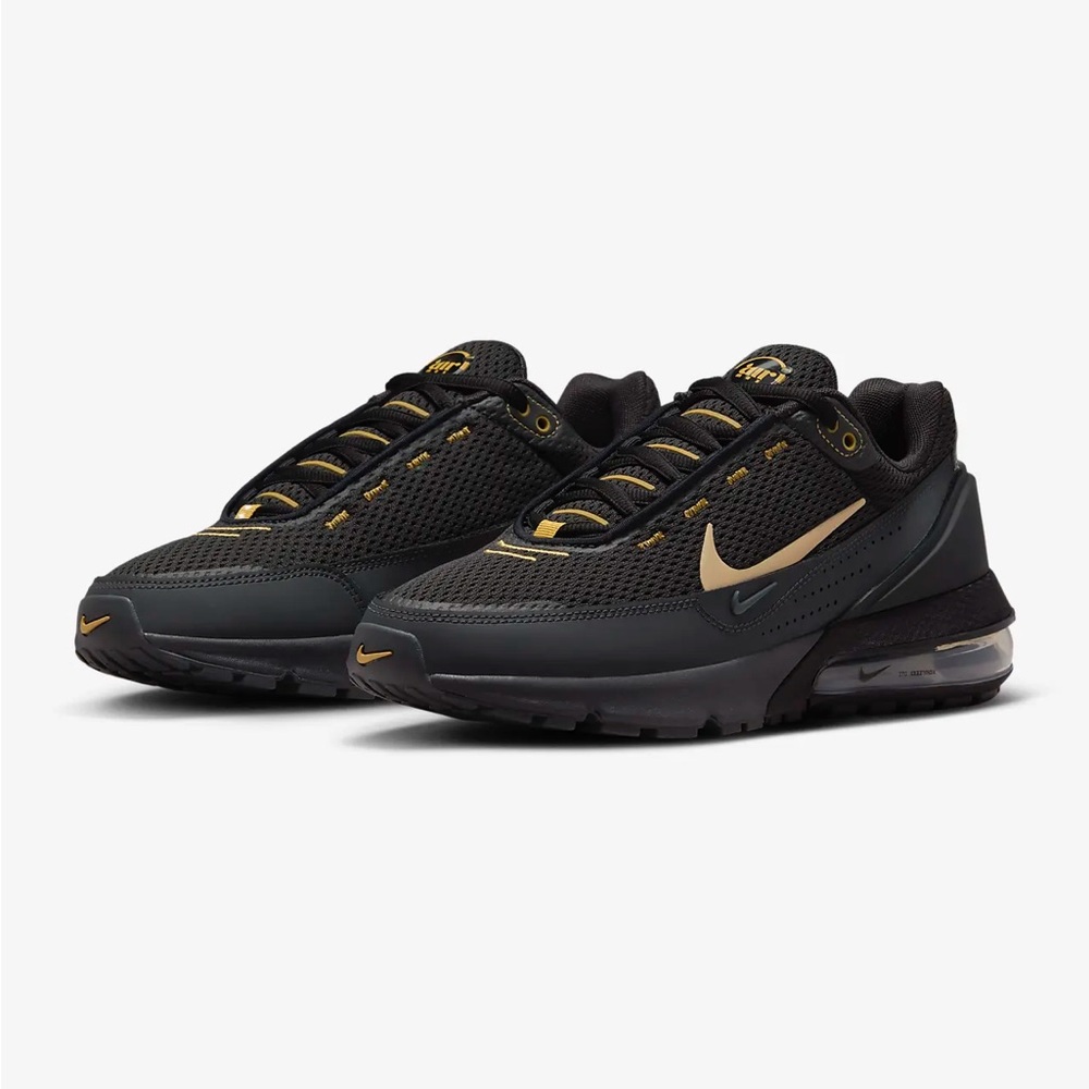 NIKE Air Max Pulse in Black/Anthracite/Gold/Metallic Gold,Size 8 Women (6.5 Men)